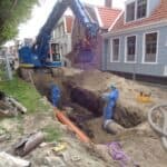 Schot infra riolering Herengracht Zaandam1