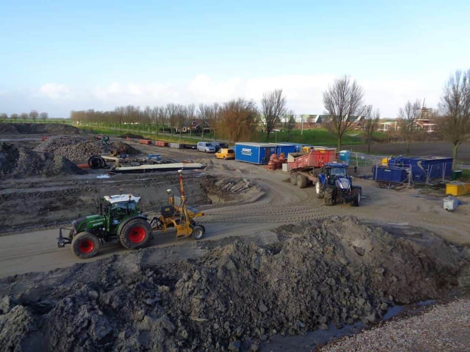 bouw en woonrijp maken nieuwe glas tuitjenhorn 5