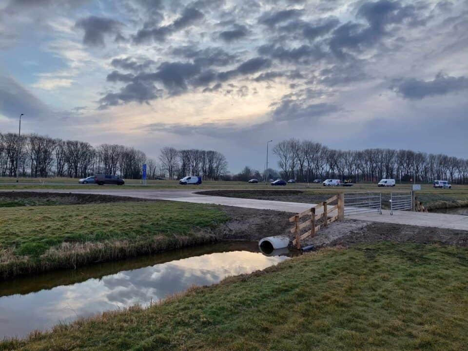 Bergen dam duiker Schoorldam Oudendijk landbouwverkeer 3