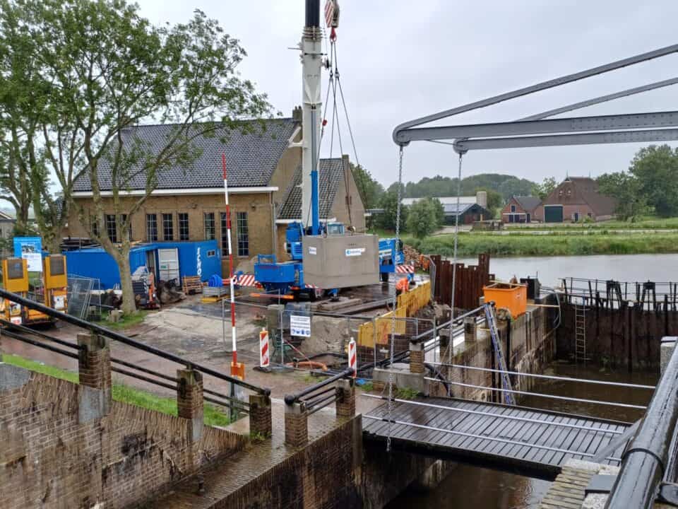 Noardeast-Fryslân vispassage sluis ezumazijl Zuider Ee Raskes Lauwersmeer 4