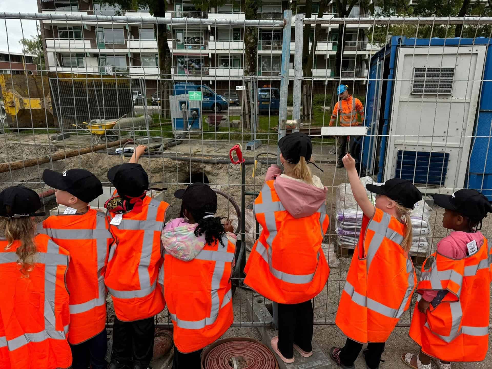 riolering herinrichting Neptunuslaan Krommenie school evenaar dode hoek vrachtwagen 3